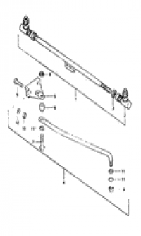 Tie-rod / extension bar (Tie- /  bar)