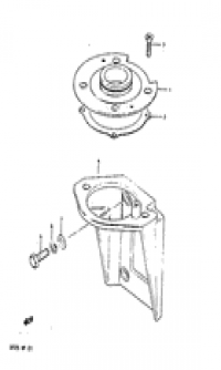 Upper oil seal housing (   )