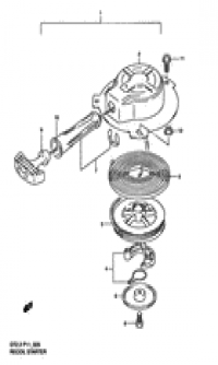 Recoil starter ( )