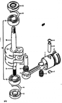 Piston / crankshaft ( / )