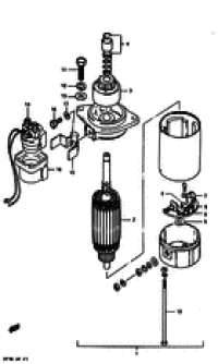 Starting motor ( )