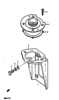 Upper oil seal housing (   )