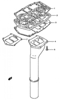 Exhaust tube ( )