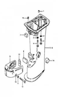 Driveshaft housing (  )