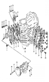 Inlet case - exhaust cover (���� case - ����� ��������� �����)