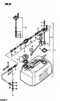 Optional : fuel tank ( :  )