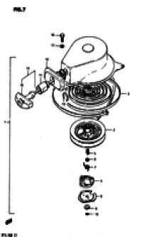 Recoil starter ( )