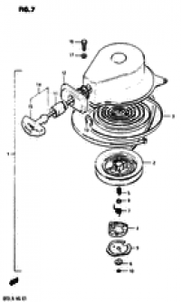 Recoil starter ( )