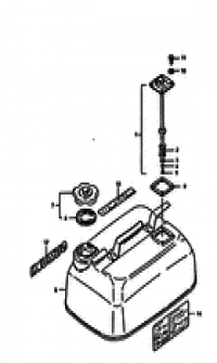 Optional : fuel tank ( :  )