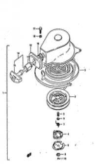 Recoil starter ( )