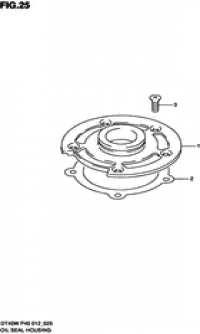 Oil seal housing ( )