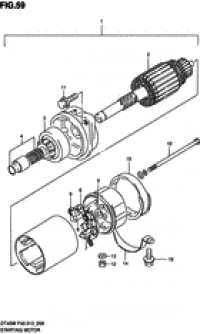 Starting motor ( )