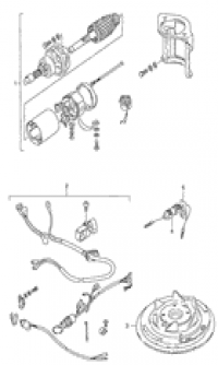 Starting motor ( )