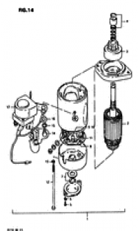 Starting motor ( )