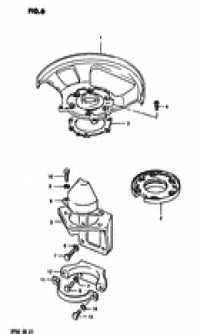 Upper oil seal housing (   )