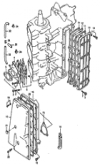 Inlet case ( case)