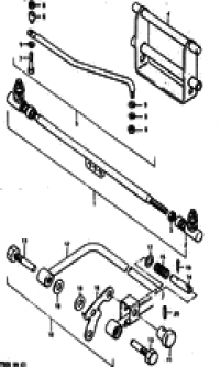 Opt:tie rod (: tie )