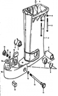 Driveshaft housing (  )