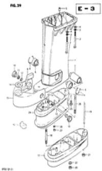 Driveshaft housing (  )