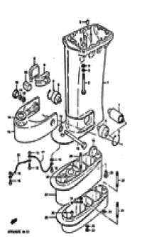 Driveshaft housing (  )