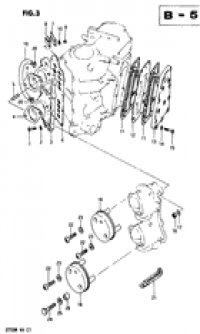 Inlet case/exhaust cover ( case /   )