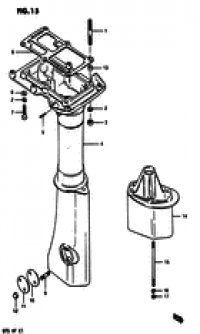 Driveshaft housing (  )