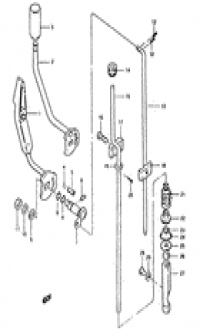 Clutch lever ( )