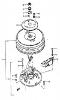 Dt8j magneto (Dt8j )