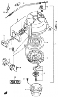 Recoil starter ( )