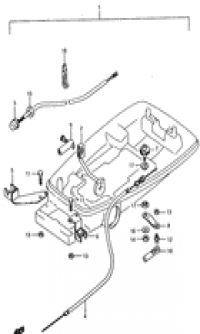Remote control parts (   )