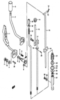 Clutch lever (����� ���������)