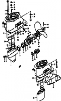 Gear case - propeller (������ ������� ������� - ������� ����)