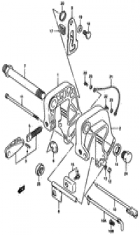 Clamp bracket ( )