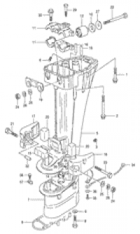 Driveshaft housing (  )