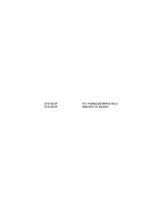   ,   , Suzuki   1984 , Color chart