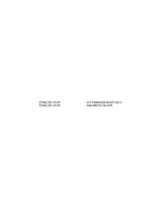  ,   ,  , Color chart