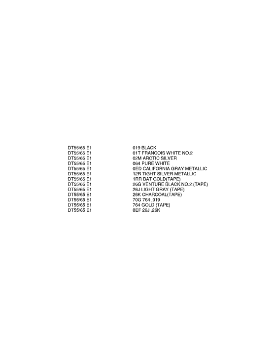  ,   , Suzuki DT55S/L/LL  1990 ,   / Color chart