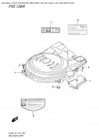 136A  -  Ring  Gear Cover (136A -   )