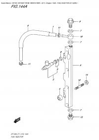 144A  -  Fuel  Injector  (E11)(E03) (144A -   (E11) (E03))
