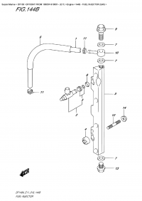 144B  -  Fuel  Injector  (E40) (144B -   (E40))