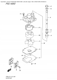 160G  -  Water Pump (Df100B  E01) (160G -   (Df100B E01))