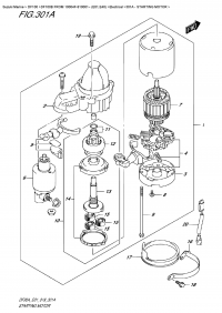 301A  -  Starting Motor (301A -  )