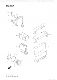 326A - Ptt Switch  / Engine Control  Unit  (Df100At) (326A -   /    (Df100At))