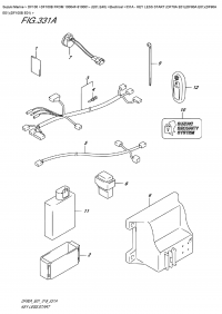 331A  -  Key Less Start  (Df70A  E01)(Df80A  E01)(Df90A  E01)(Df100B  E01) (331A -  Less Start (Df70A E01) (Df80A E01) (Df90A E01) (Df100B E01))