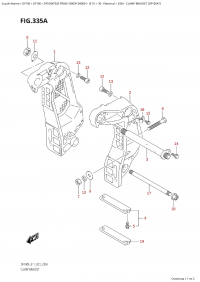 335A - Clamp Bracket (Df100At) (335A -   (Df100At))