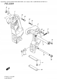 335A  -  Clamp  Bracket  (Df100At  E11) (335A -   (Df100At E11))