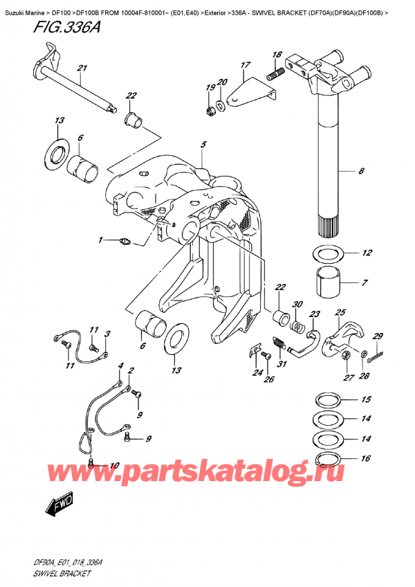  , , SUZUKI DF100B TL/TX FROM 10004F-810001~ (E01)  2018 ,   (Df70A) (Df90A) (Df100B)