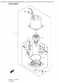 340A  -  Ptt  Motor (Df100At)(Df115At)(Df115Az) (340A -   (Df100At) (Df115At) (Df115Az))