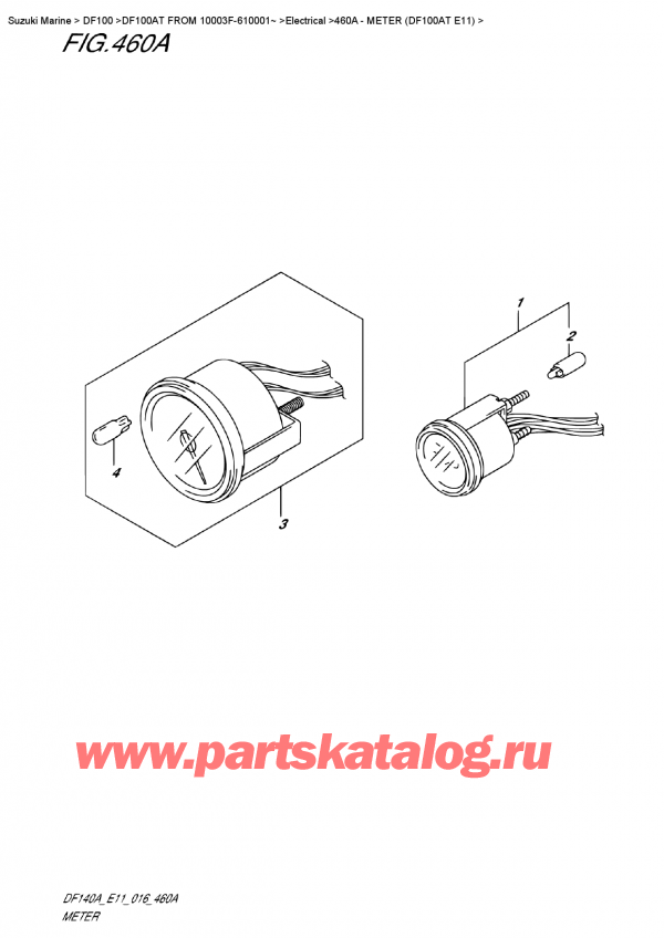  ,    , Suzuki DF100AT   FROM 10003F-610001~   2016 ,  (Df100At E11)