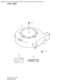 136A  -  Ring Gear  Cover (136A -   )